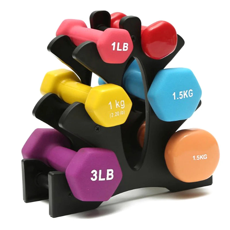 1Pcs 3-Tier Dumbbell Storage Rack Stand Multi-layer Hand-Held Dumbbell Storage Rack Home Office Gym Dumbell Weight Rack