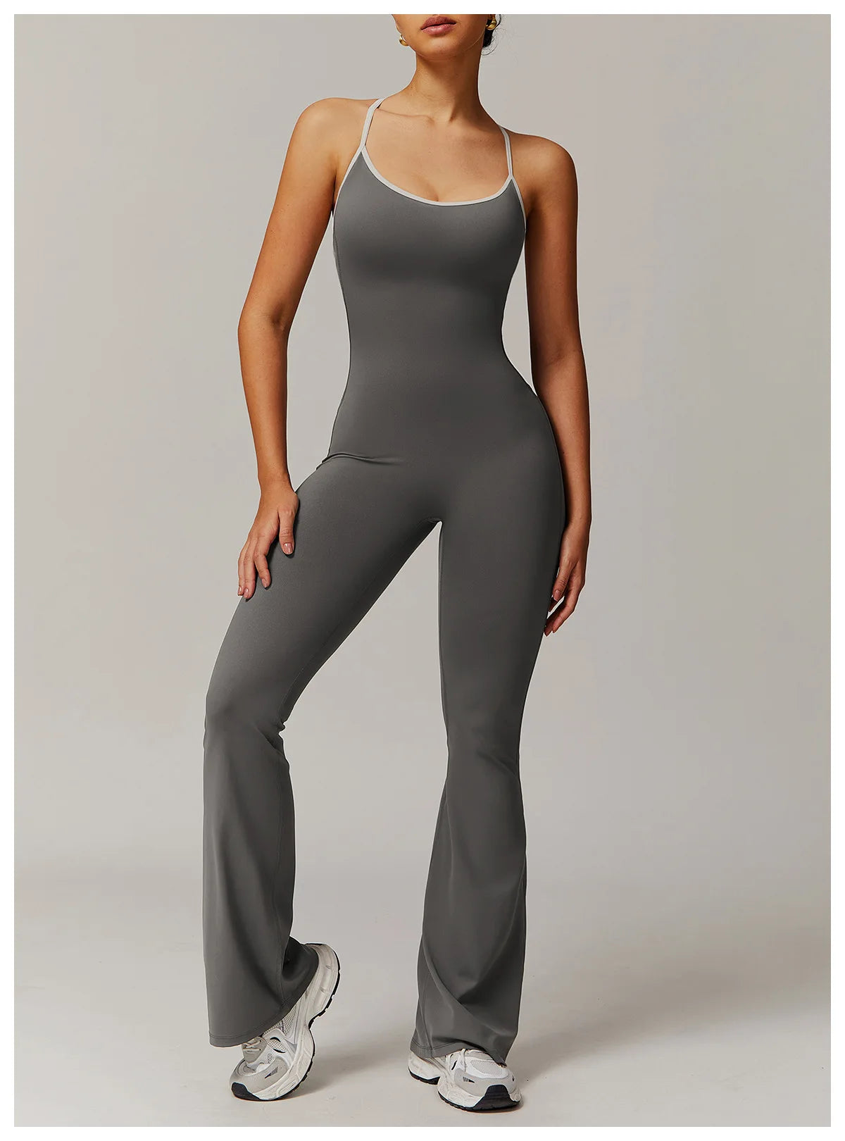 Yoga Set V Jumpsuit Gym Set Women Training Yoga Suit Sportswear Women Sports Jumpsuit Fitness Workout Bodysuits Sexy Back