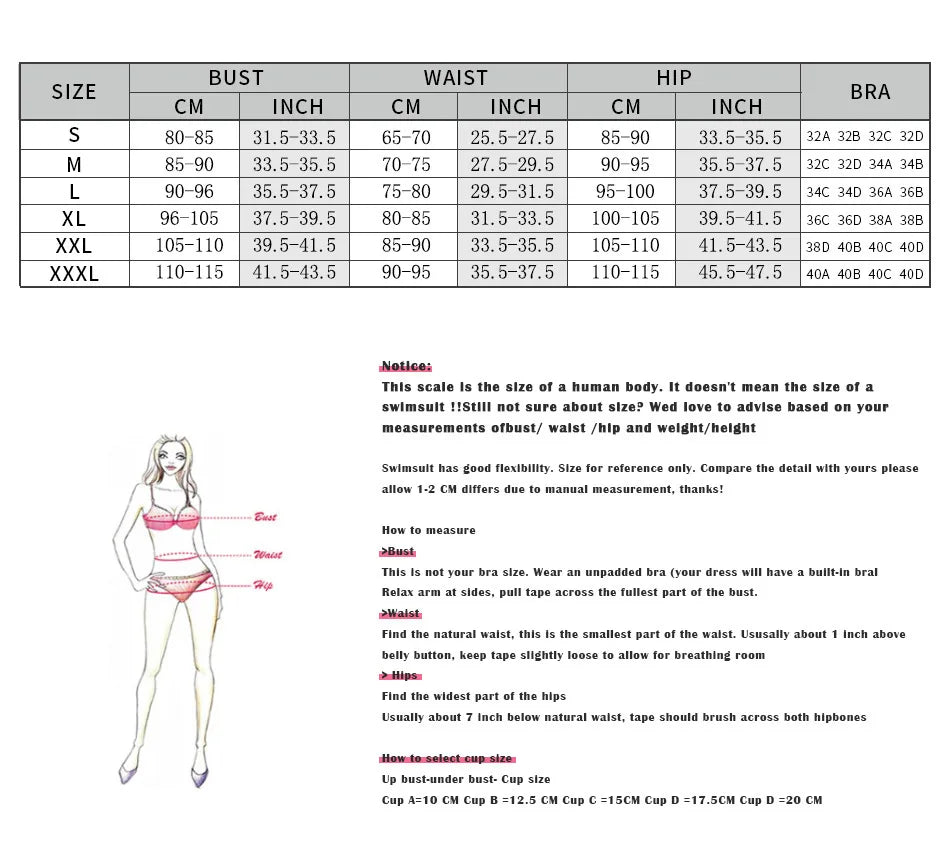 2025 new printed neck halter women's swimsuit suspender sexy bikini split-band hot spring swimsuit