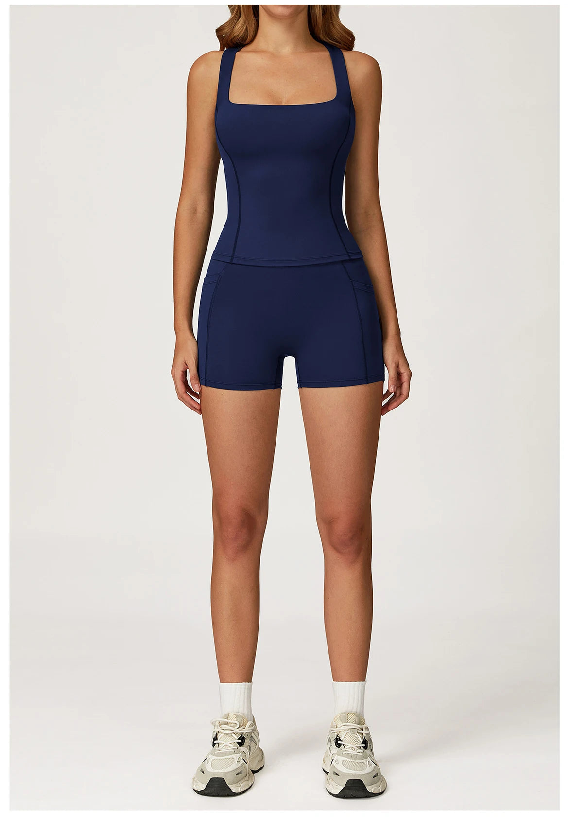 2PCS Yoga Set Gym Clothes Workout Sportswear Yoga Suits Women Tracksuits Fitness Outfits Sports Bra Gym Leggings Athletic Wear