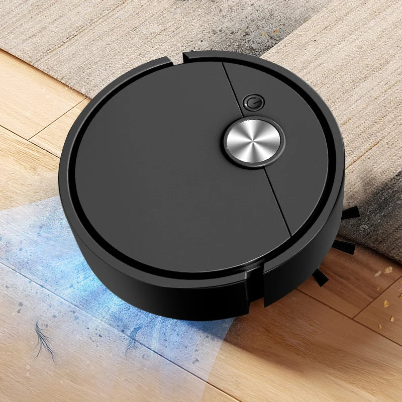 3 in 1 Robot Vacuum Rechargeable Vacuum Mop Robot Sweeping Machine Compact Cleaning Machine for Pet Hair Stubborn Dirt