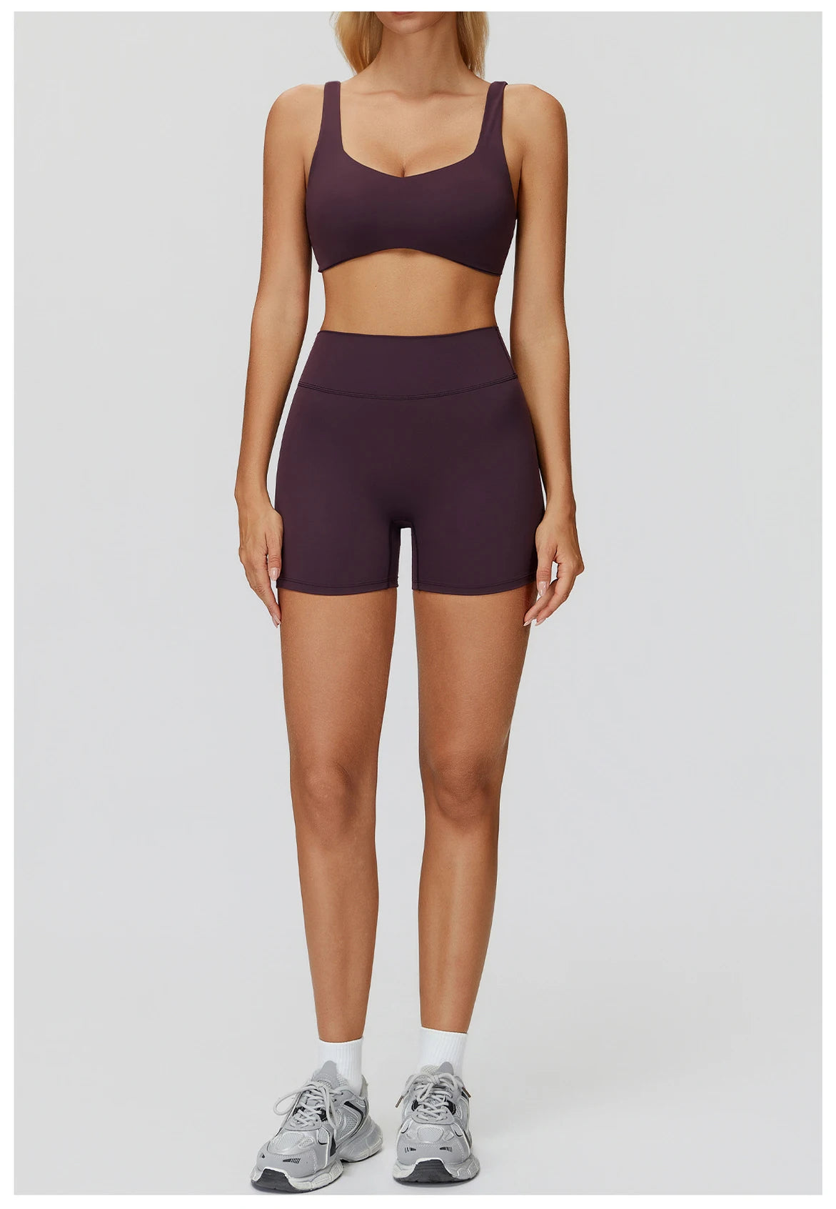 Yoga set 2 pieces women's sportswear gym clothes exercise running fitness set