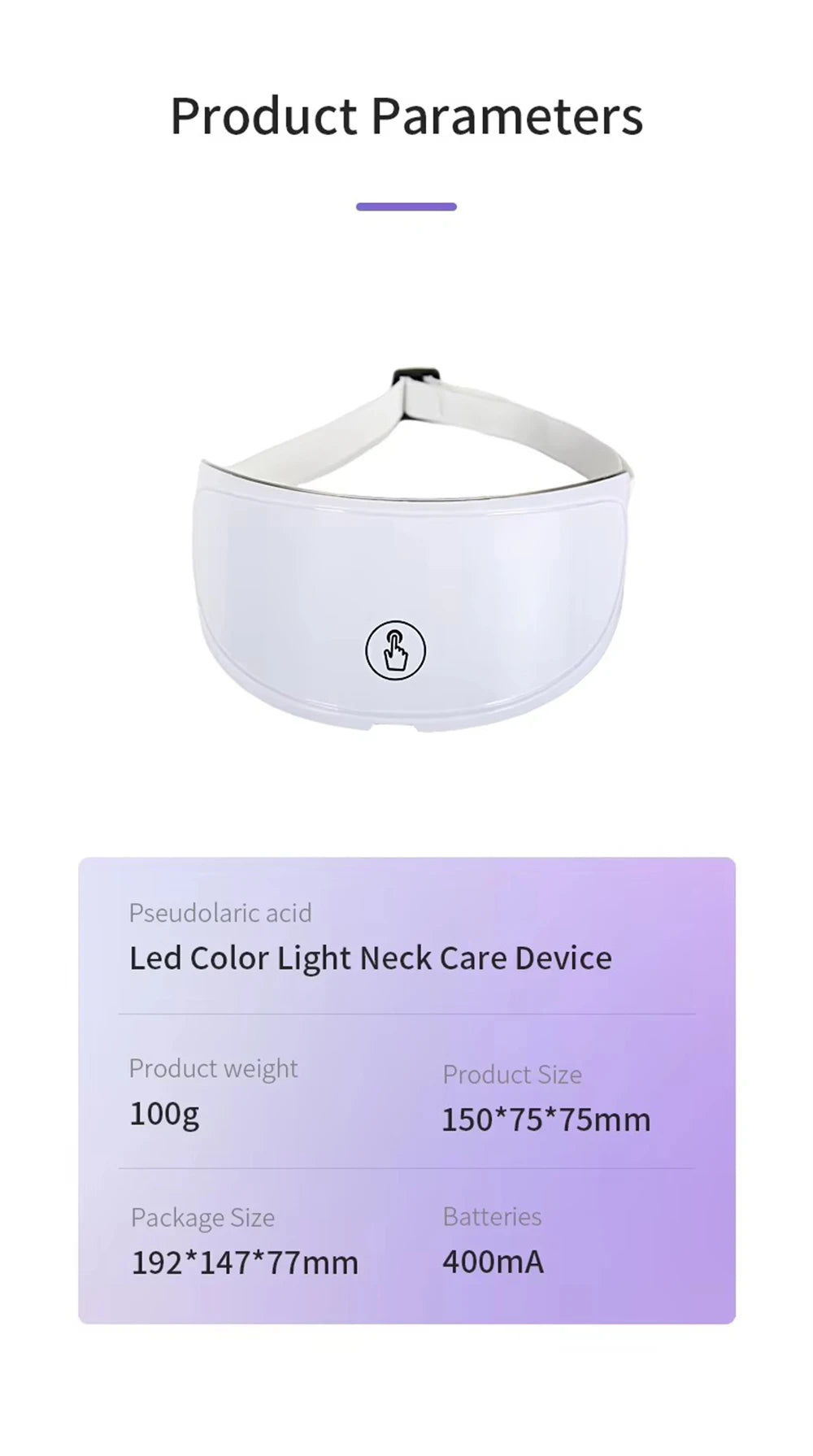 7 Colors LED Face Mask Beauty Machine Neck Part Mask LED Photon Facial Mask Repaired Skin Anti Aging Skin Rejuvenation Tool