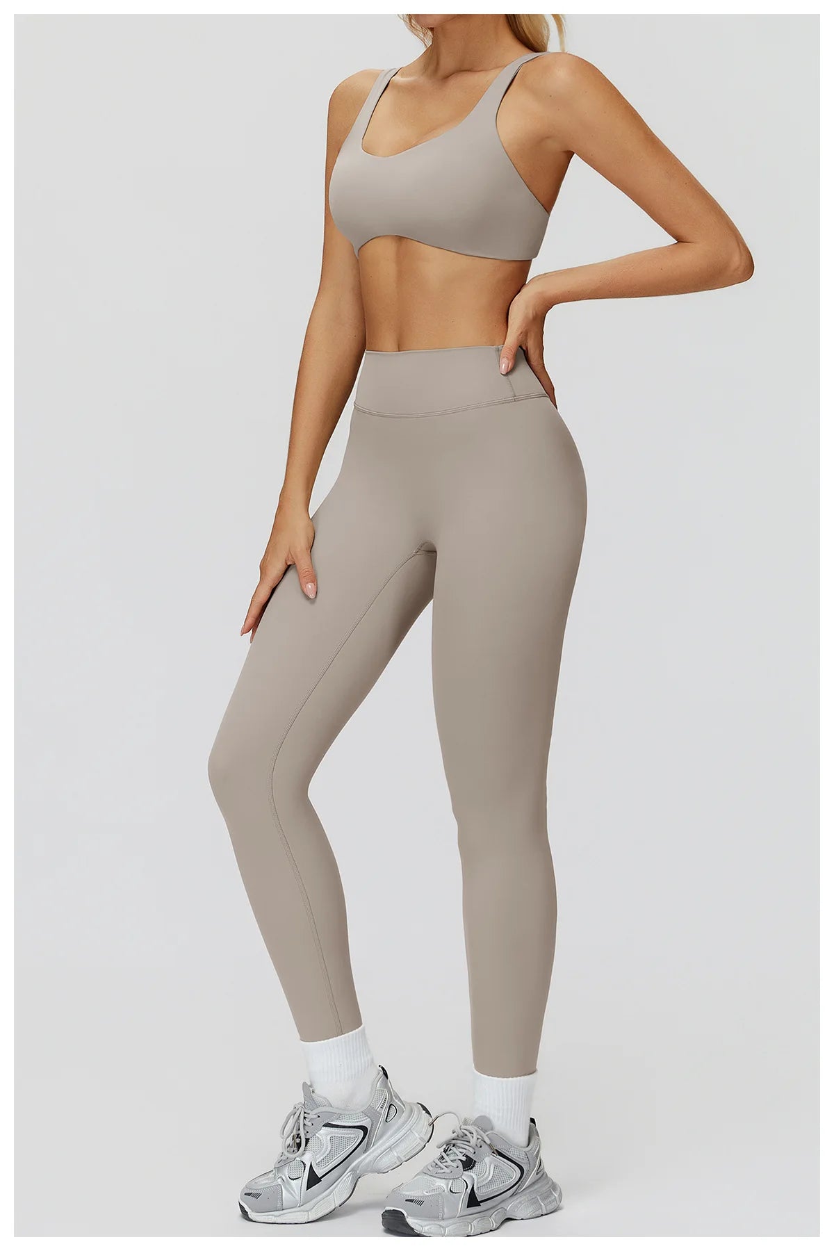 Yoga set 2 pieces women's sportswear gym clothes exercise running fitness set