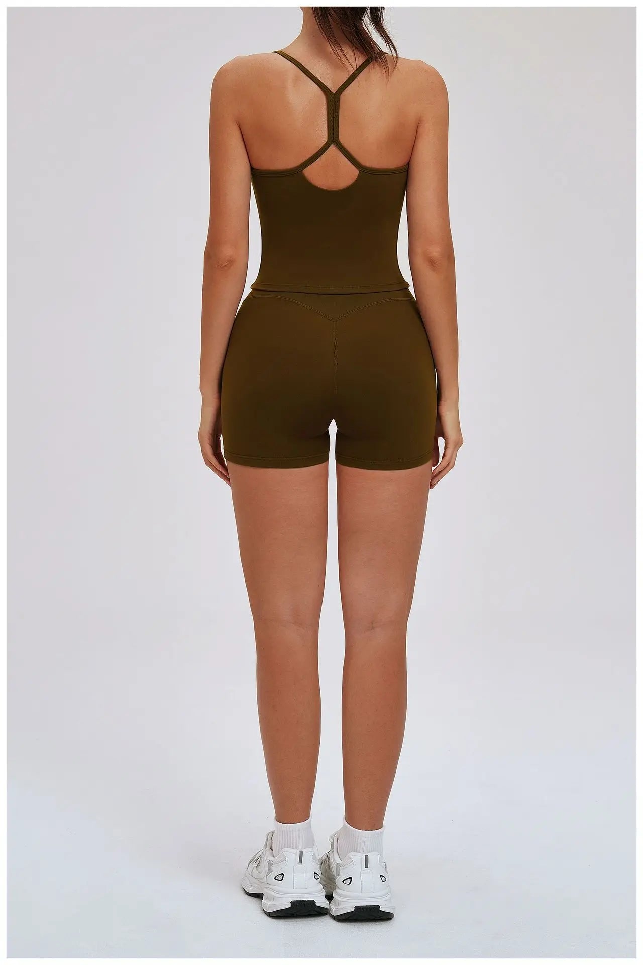 Yoga Set for Women 2026 Beauty Back Tight-Fitting Versatile Yoga Outfit Outdoor Running Sports Set Gym Wear Workout Clothes