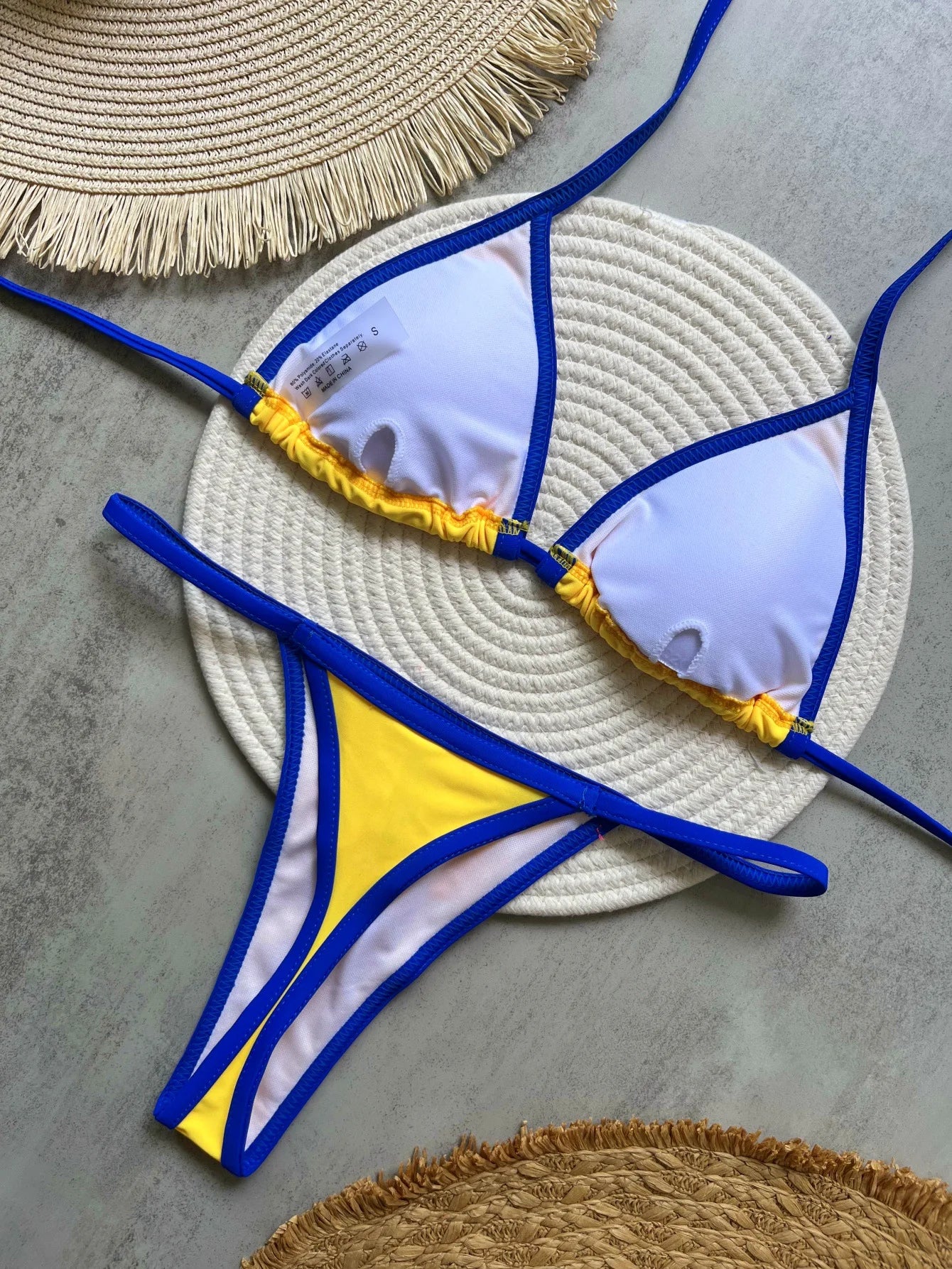G-string Thong Brazilian Bikini 2026 Women Swimwear Female Swimsuit Two-piece Bikini set Bather Brazil Flag Bathing Suit