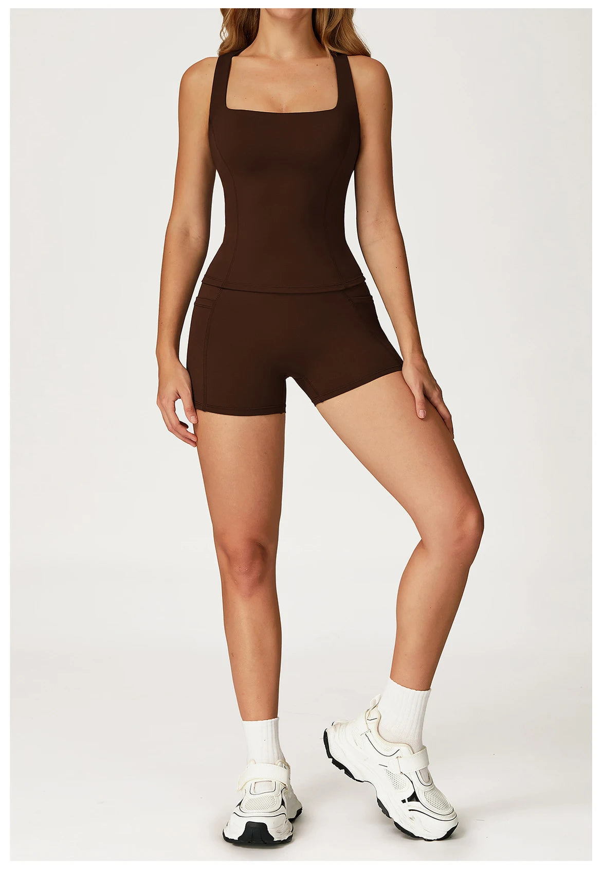 Yoga Set 2 Pieces Workout Outfits Women Clothes Fitness Sportswear Gym Tracksuit High Waist Leggings Sports Bra Athletic Wear