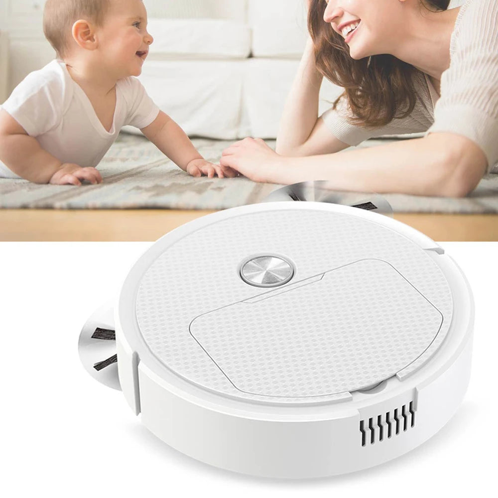 NEW 3 In 1 Smart Sweeping Robot Home Mini Sweeper Sweeping and Vacuuming Wireless Vacuum Cleaner Sweeping Robots For Home Use