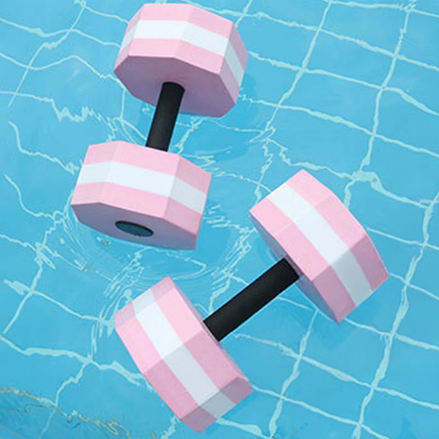 EVA Dumbbells for Water Fitness Swimming Equipment Unisex Aqua Gym Training Gear Lightweight Non Slip