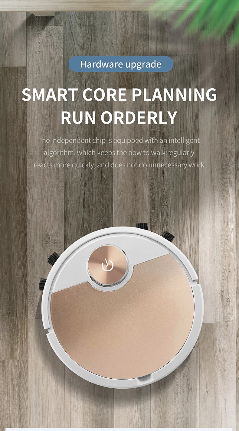 New ES06 Robot Vacuum Cleaner APP Wireless Cleaning Machine Smart Remote Control  Sweeping Floor For Home Vacuum Cleaner