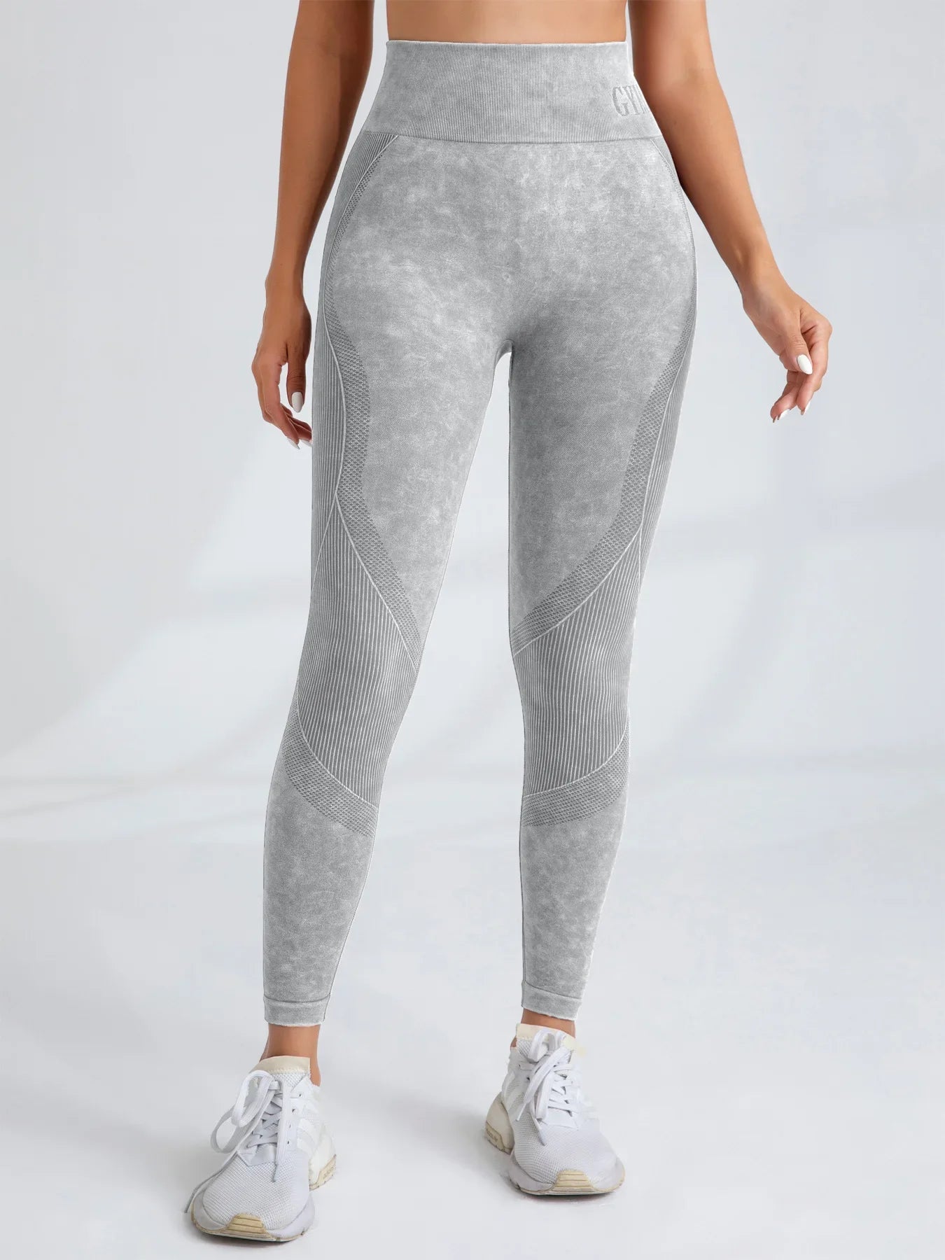 Women Seamless Gym High Waist Yoga Pants Hip Lifting Outdoor Sports Tight Waist