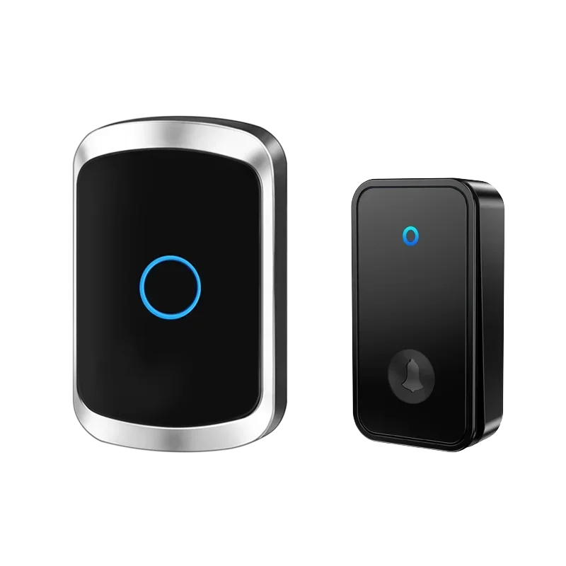 Self-Powered Wireless Doorbell – Waterproof Design, No Battery Needed, 150M Range, Smart Home Compatible