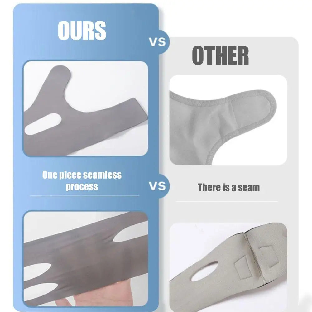 Face Sculpting Sleep Mask Breathable Elastic Lifting Tightening Mask Skin Care Slimming Strap Chin Up Mask Woman