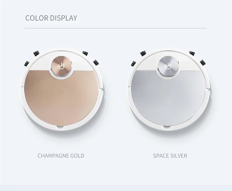 New ES06 Robot Vacuum Cleaner APP Wireless Cleaning Machine Smart Remote Control  Sweeping Floor For Home Vacuum Cleaner