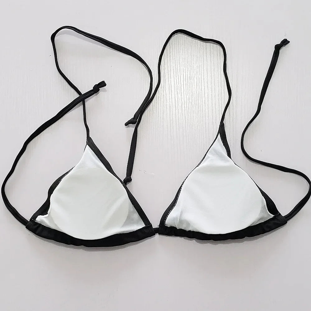 Sexy Solid Bikini Classic Quality Swimsuit Bikini Female Low Waist Plus Size Swimwear Women Beach Mini Bikini Set Bathing Suit